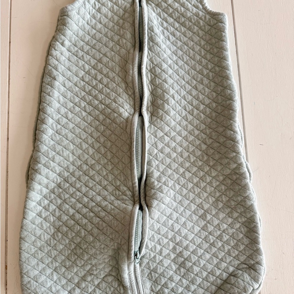 Hanna Andersson Quilted Light Sage Green Sleep Sack